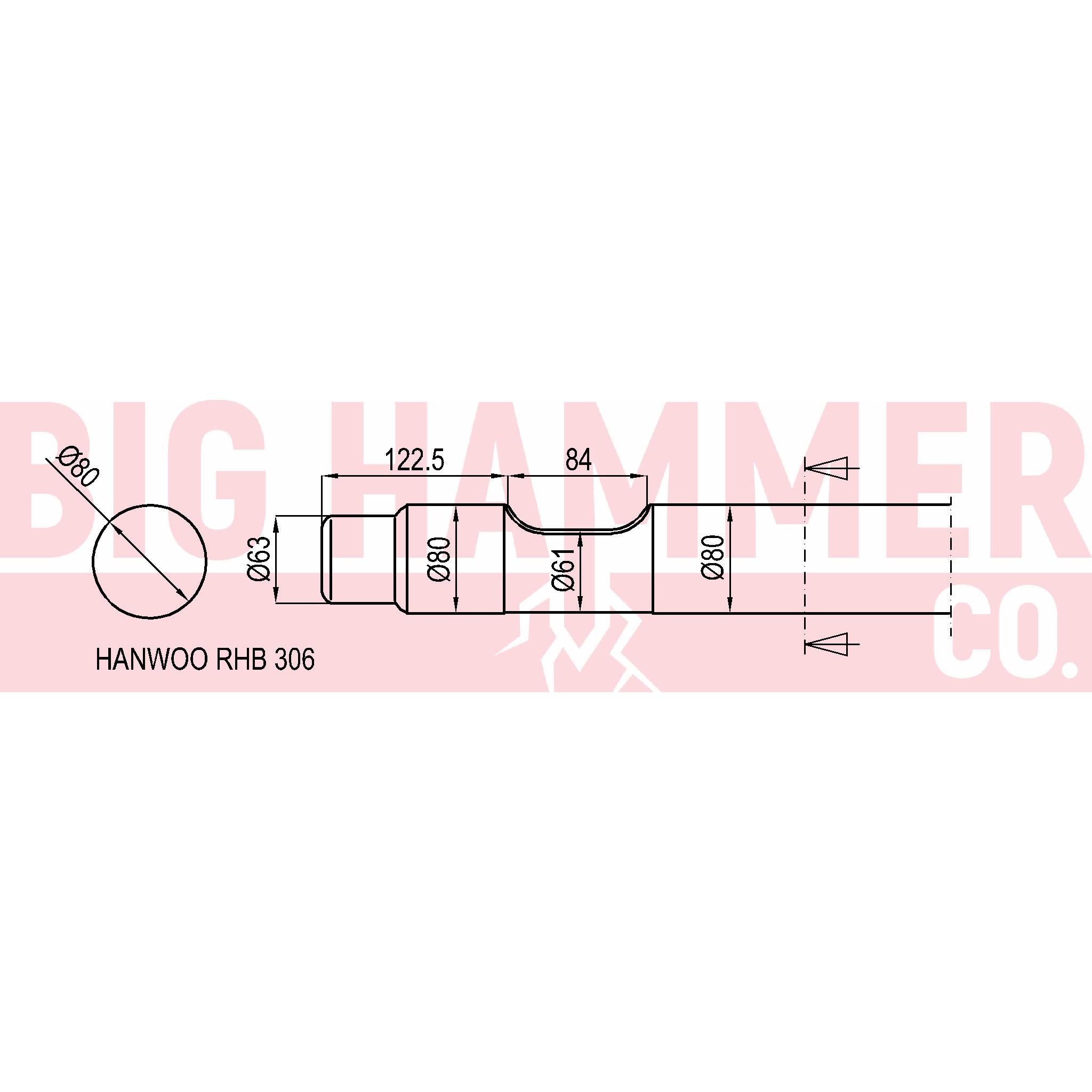 Hanwoo RHB306 Chisel and Point