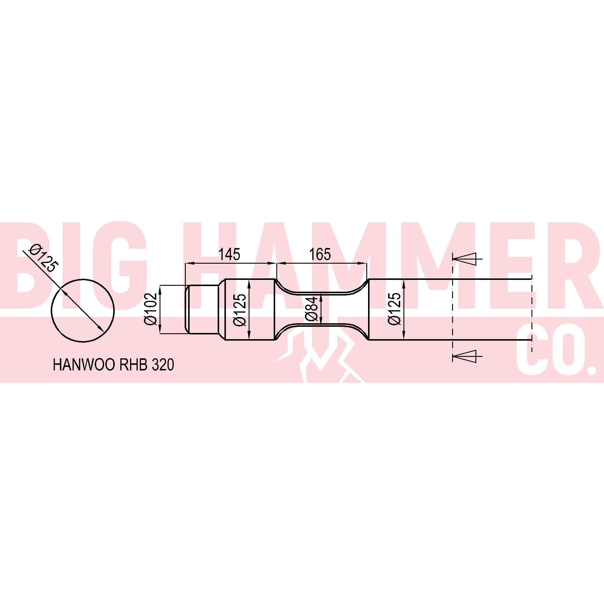 Hanwoo RHB320 Chisel and Point