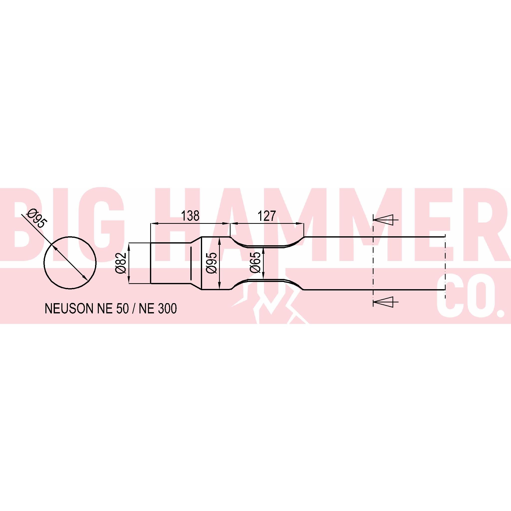 Neuson NE50 , NE300 Chisel and Point