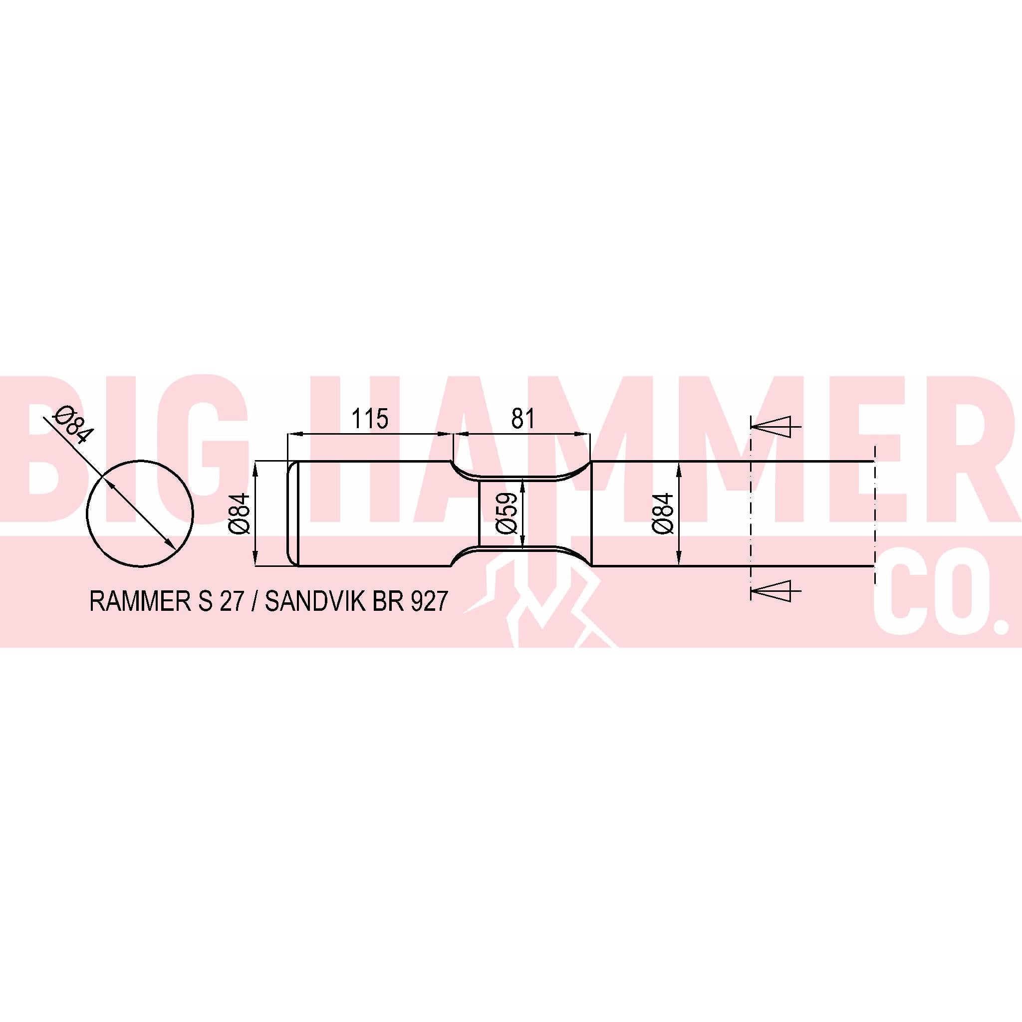 Rammer S27 Chisel and Point