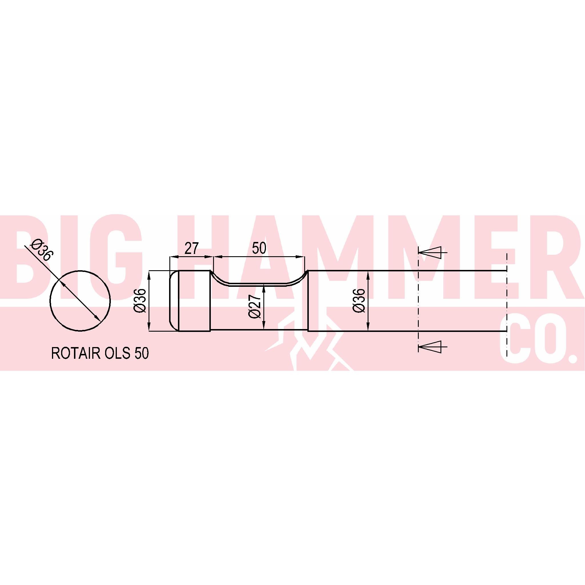 Rotair OLS50 Chisel and Point