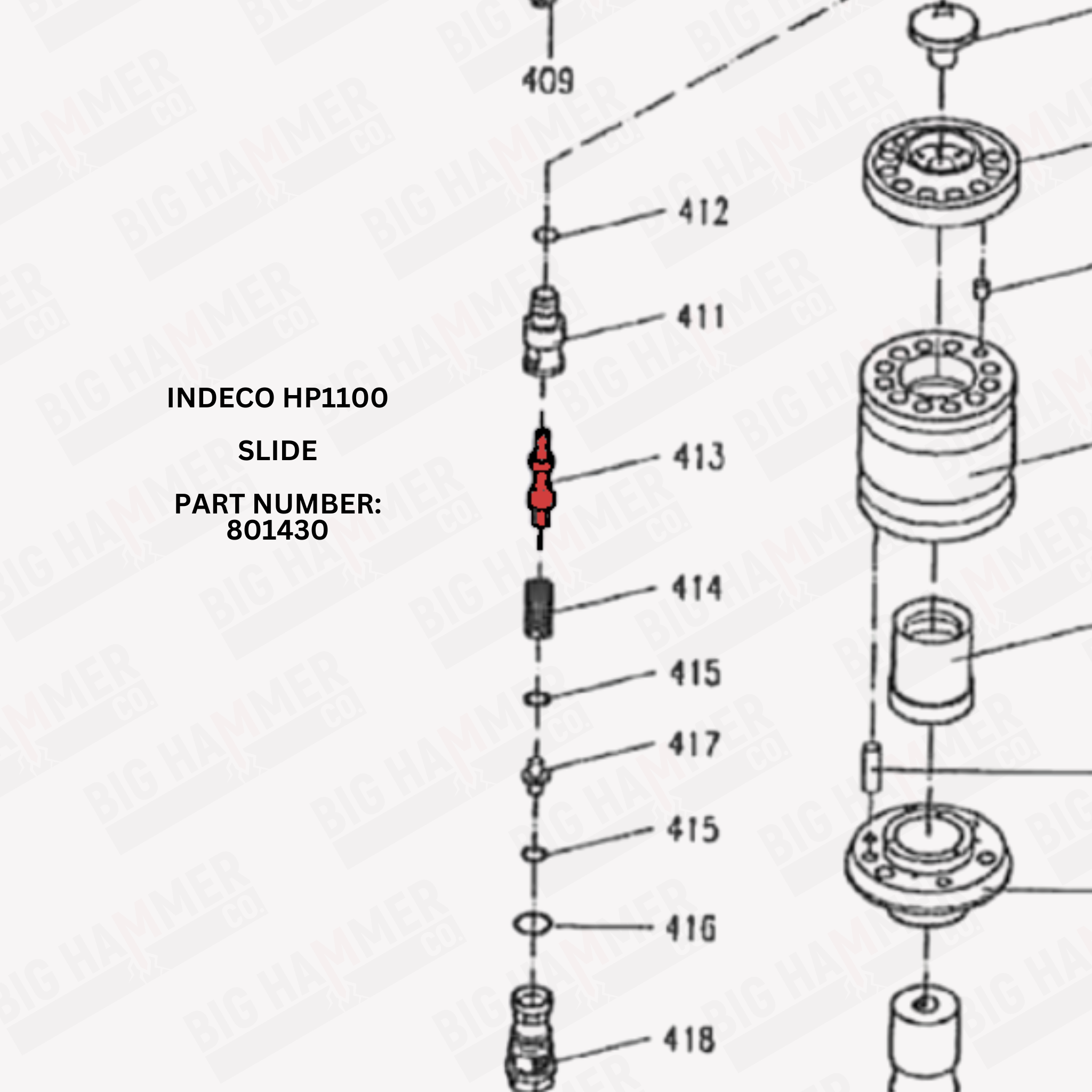 Indeco HP1100 Slide