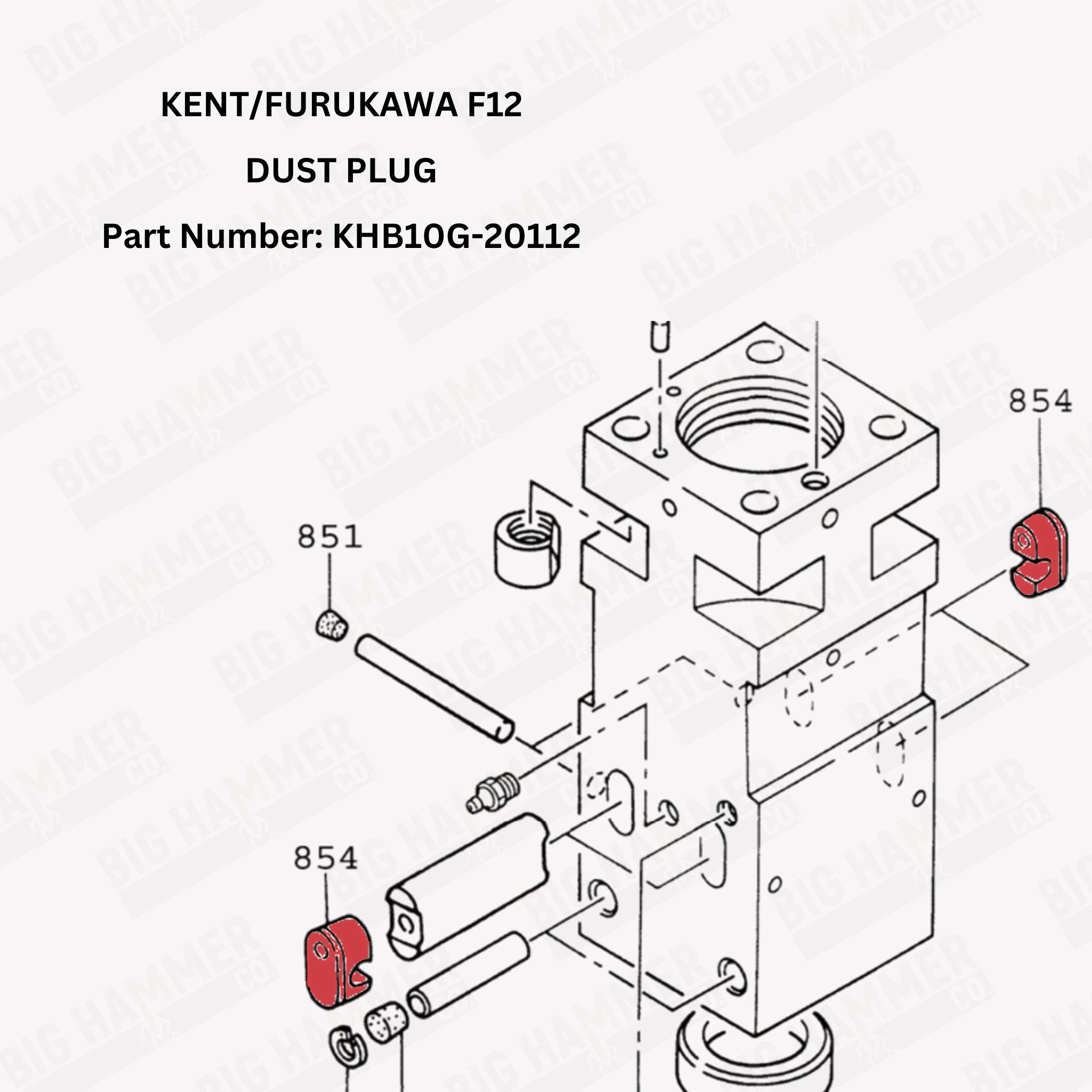 Kent/Furukawa F12 Plug (4 piece set)