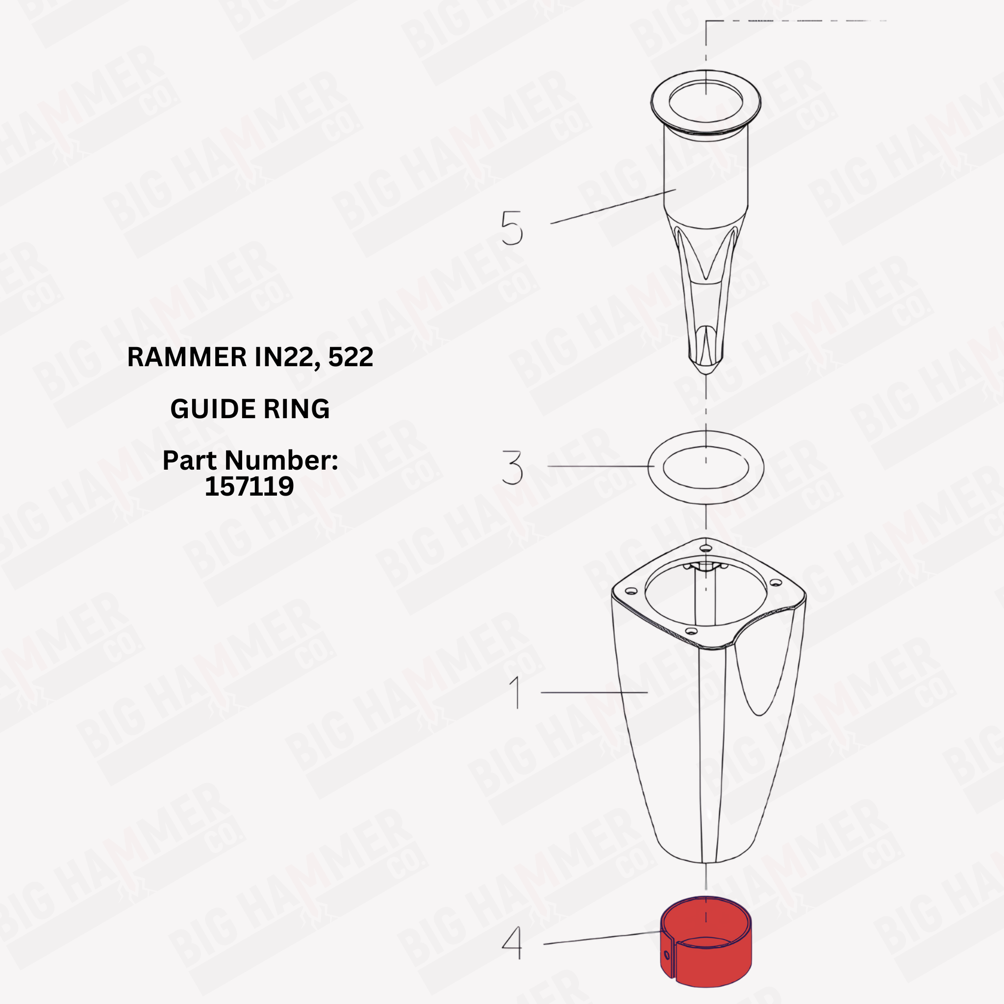 Rammer IN22, 522 Guide Ring