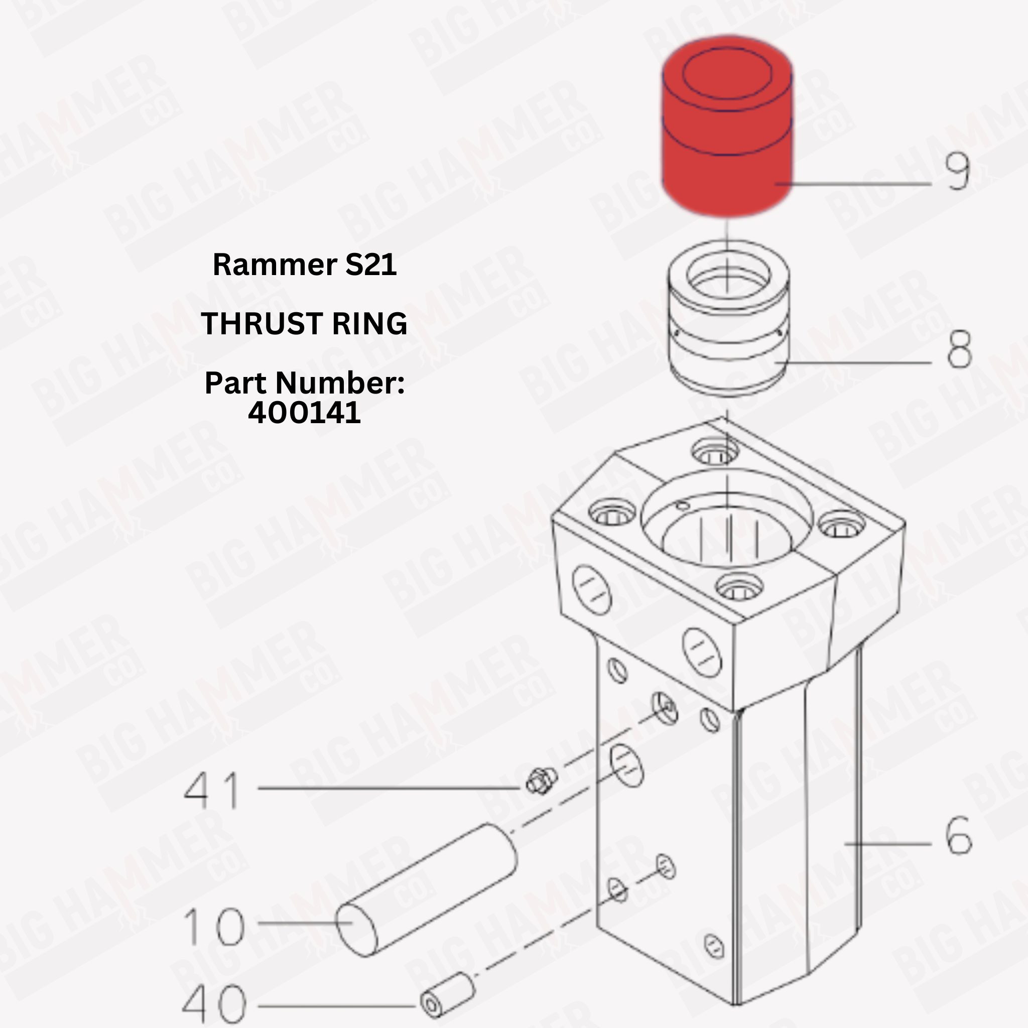Rammer S21 Thrust Ring