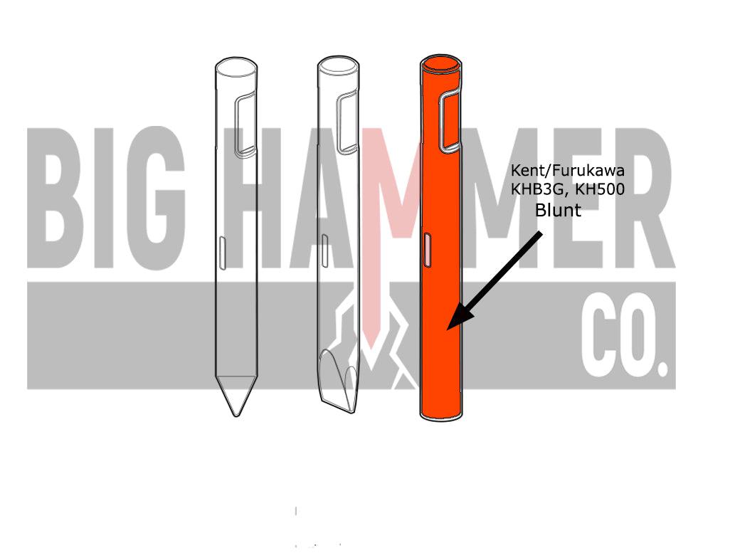 Kent/Furukawa KHB3G, KH500 points and chisels