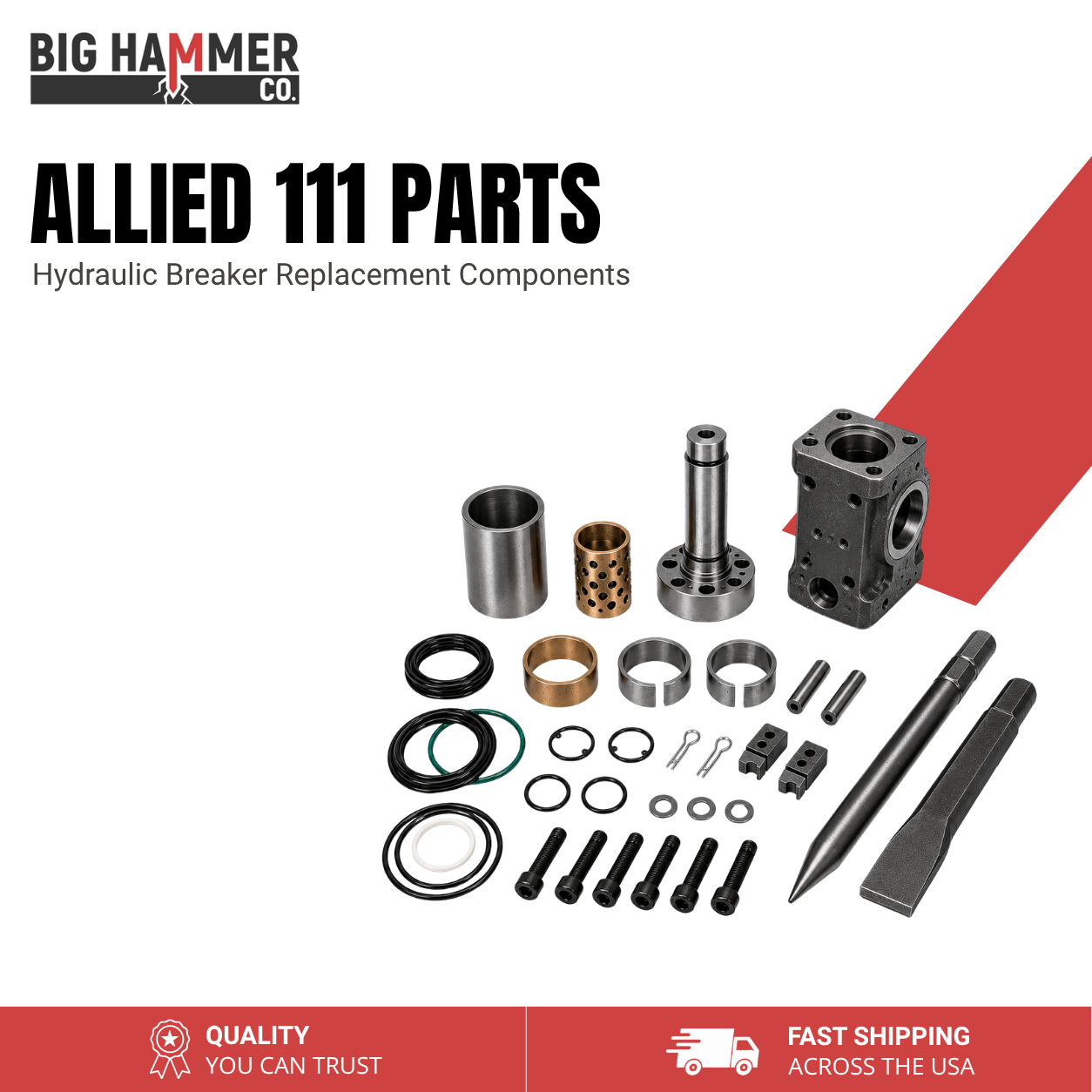 All Parts for Allied 111 Hydraulic Breaker