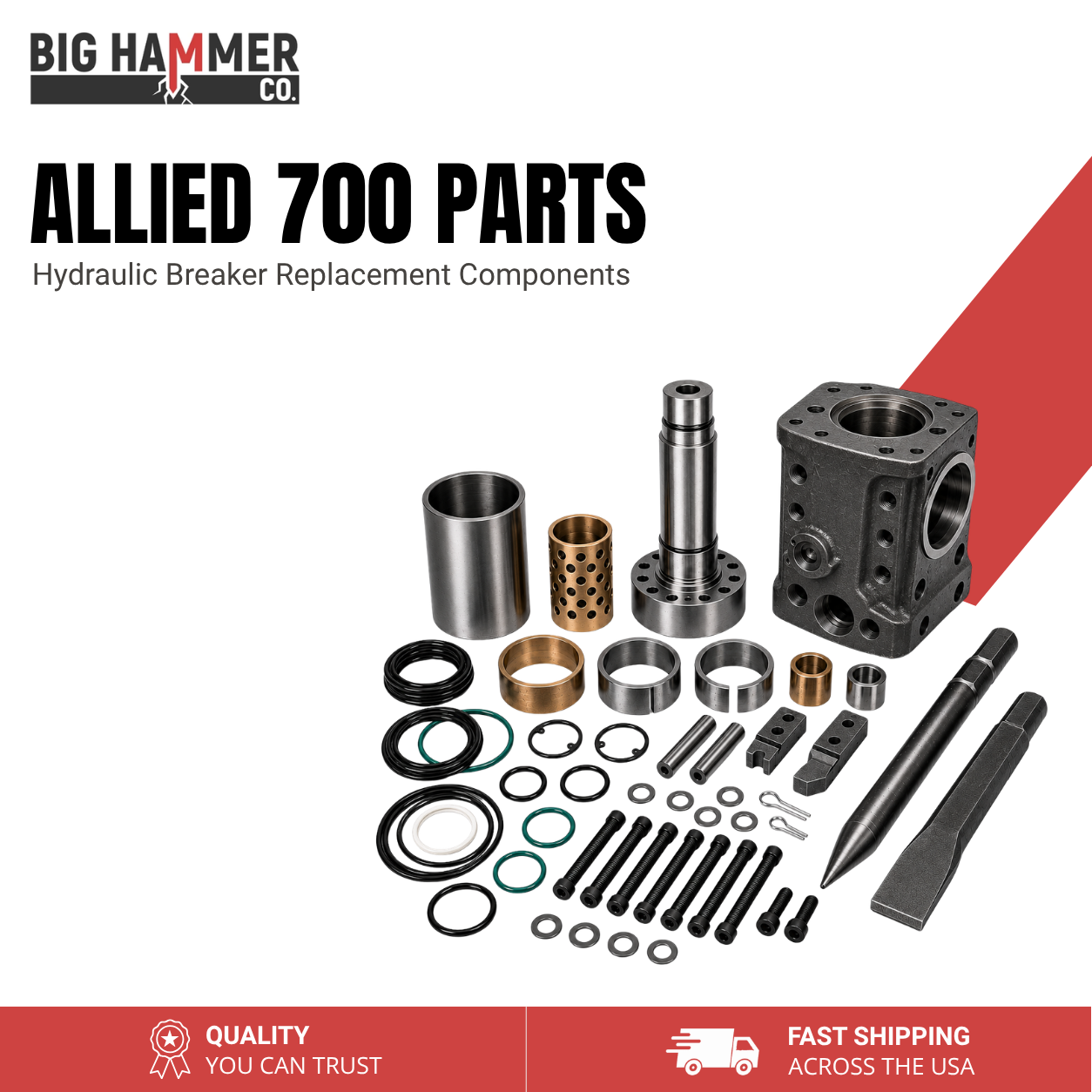 All Parts for Allied 700 Hydraulic Breaker