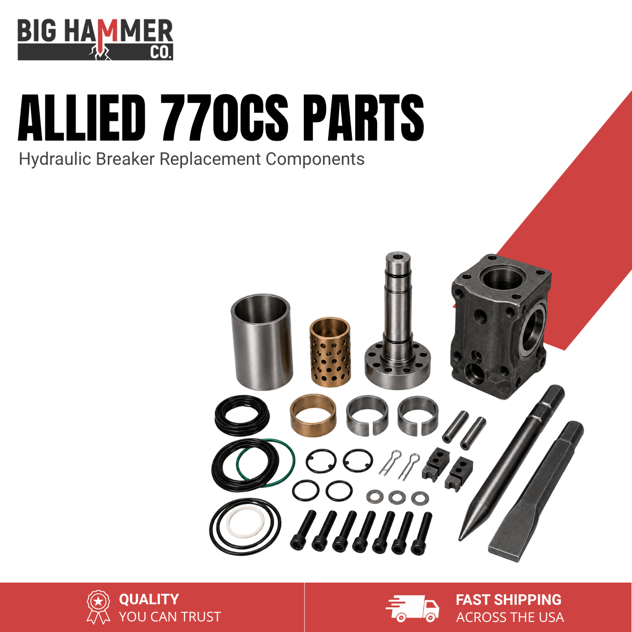 All Parts for Allied 770CS Hydraulic Breaker