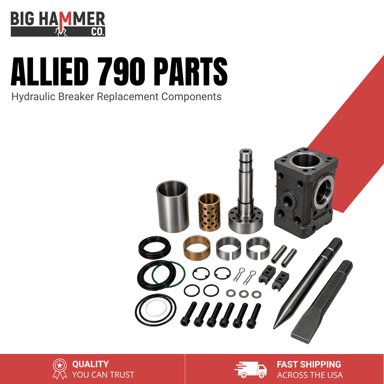 All Parts for Allied 790 Hydraulic Breaker