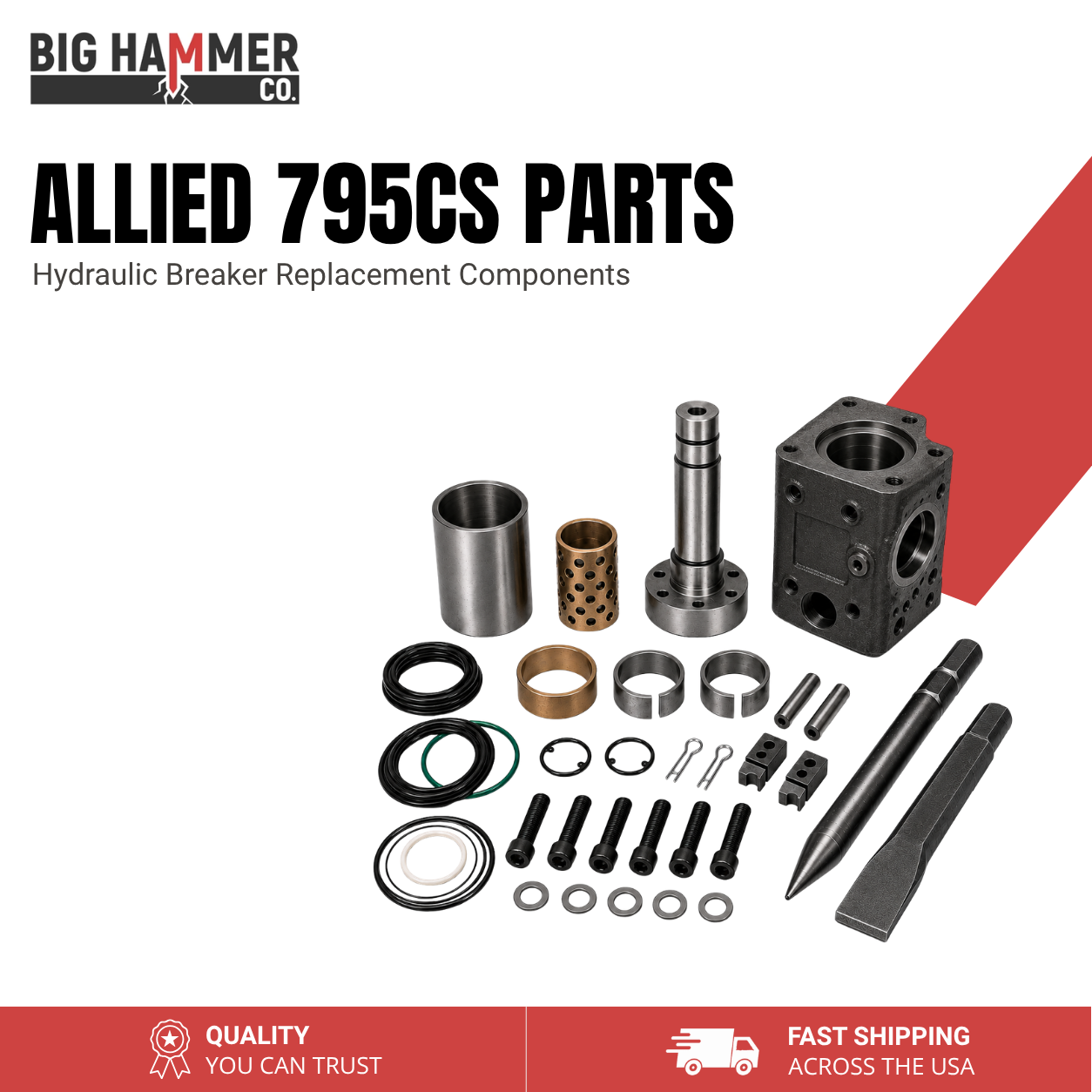 All Parts for Allied 795CS Hydraulic Breaker