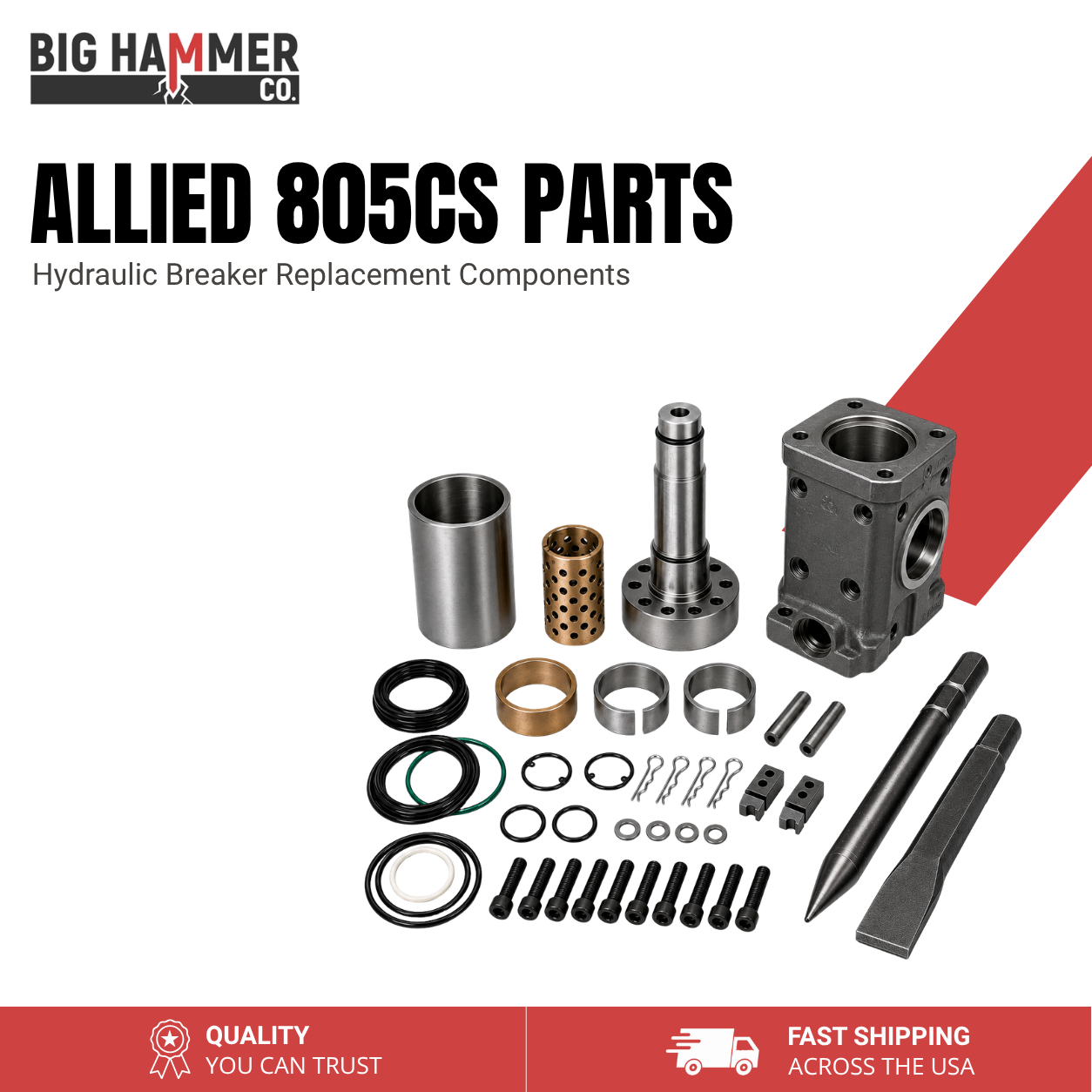 All Parts for Allied 805CS Hydraulic Breaker