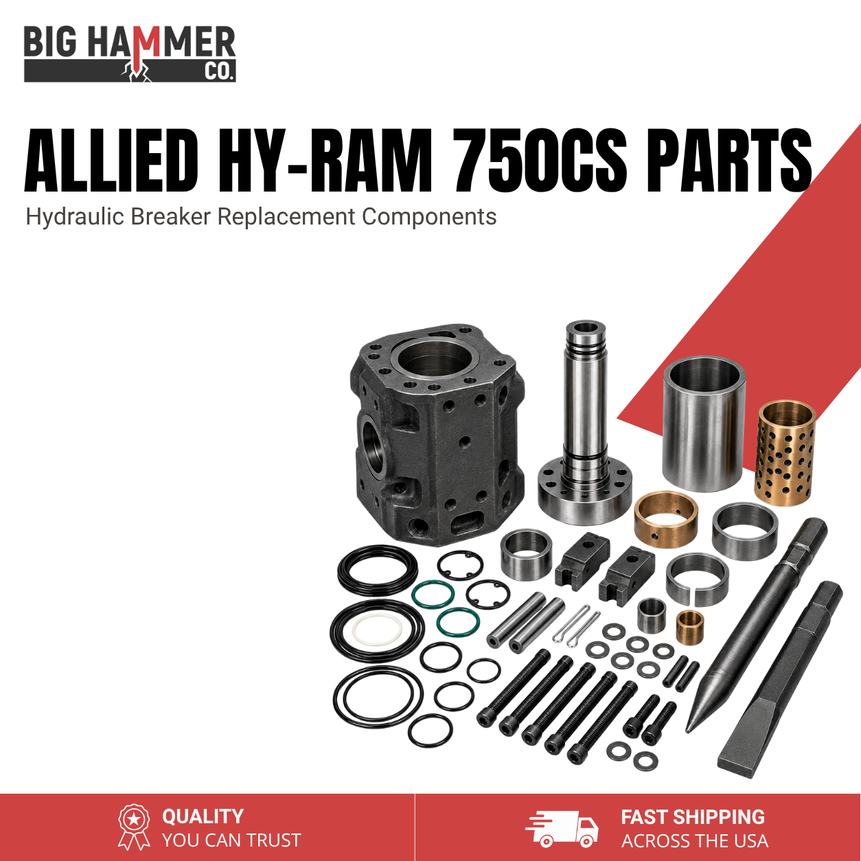 All Parts for Allied Hy-Ram 750CS Hydraulic Breaker