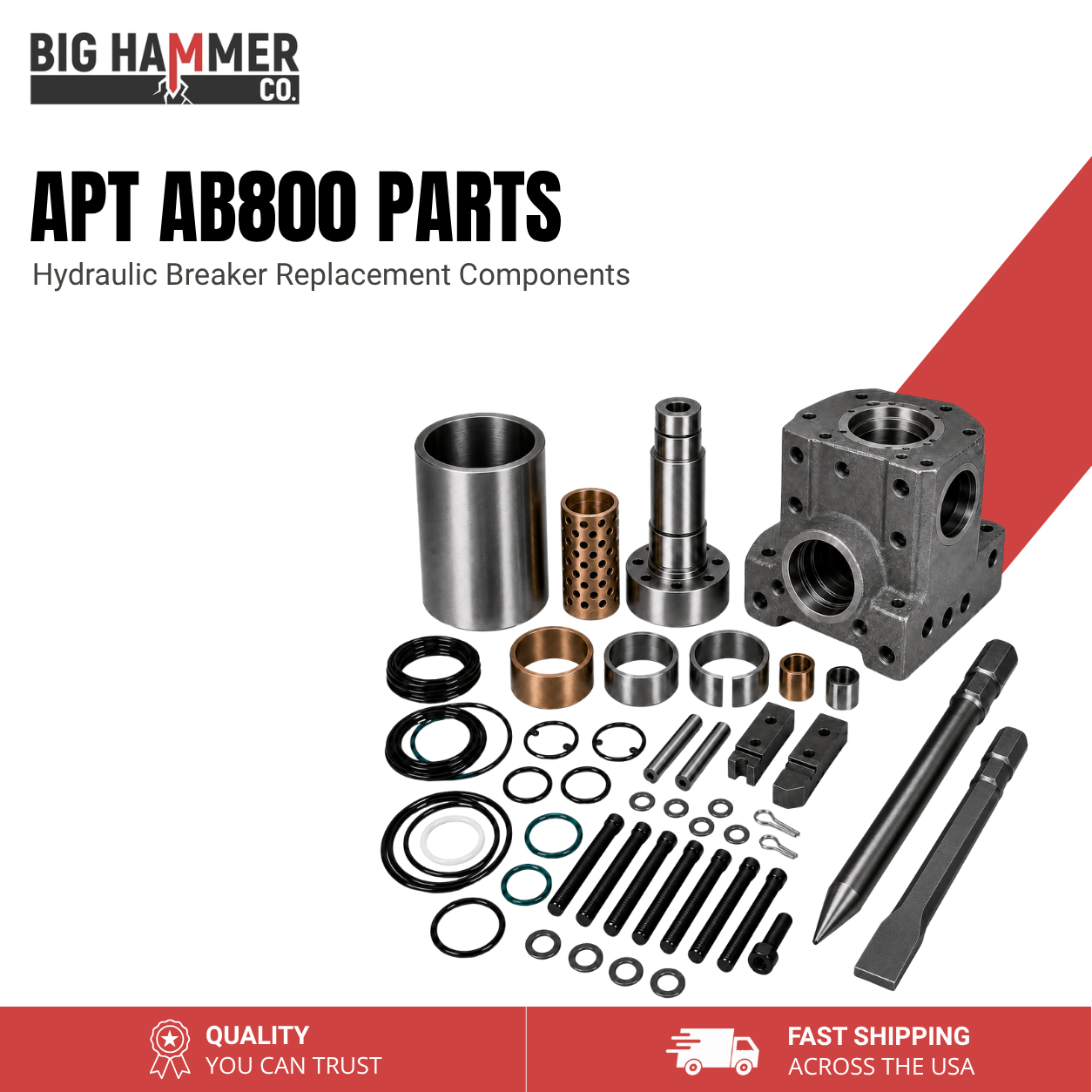 All Parts for APT AB800 Hydraulic Breaker