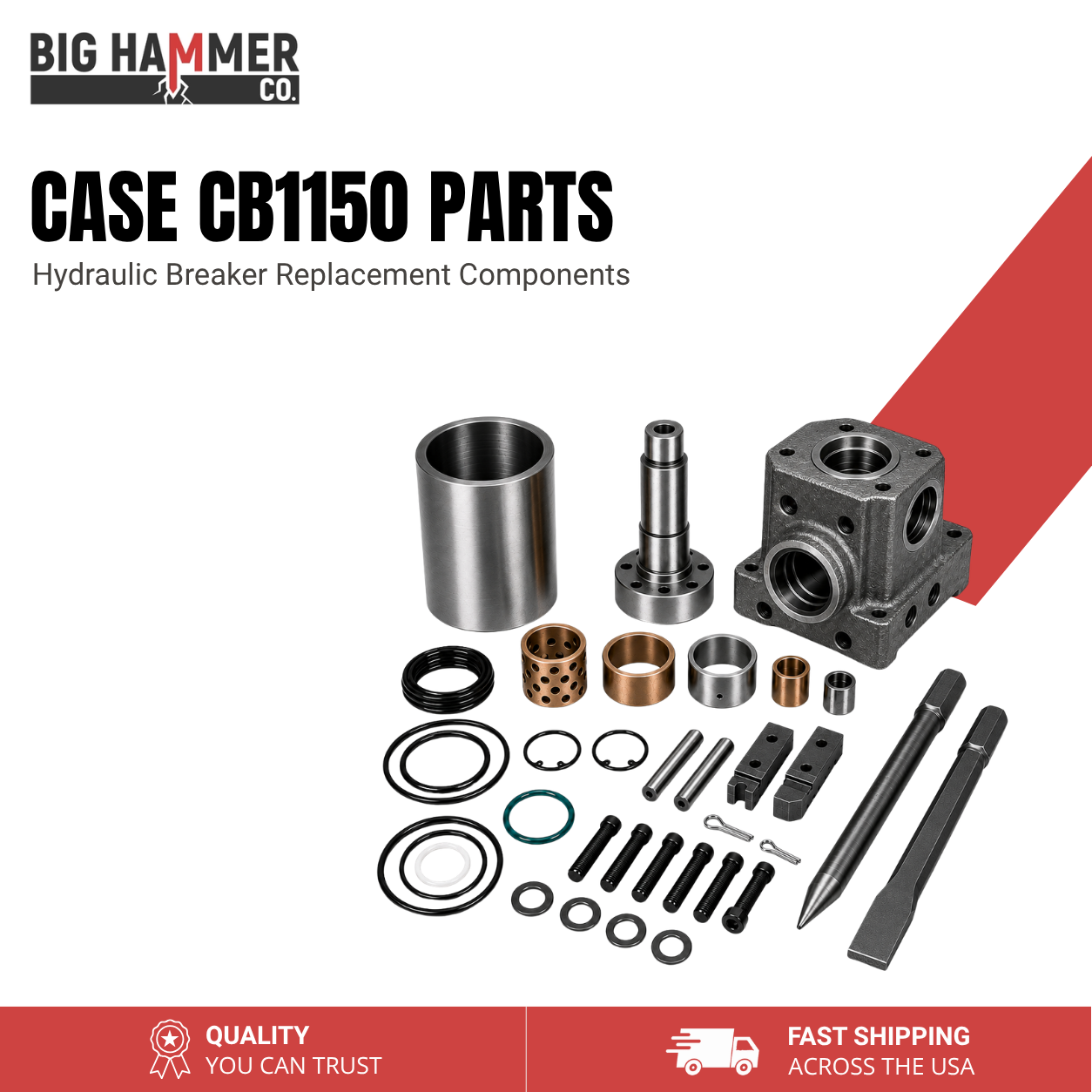 All Parts for Case CB1150 Hydraulic Breaker