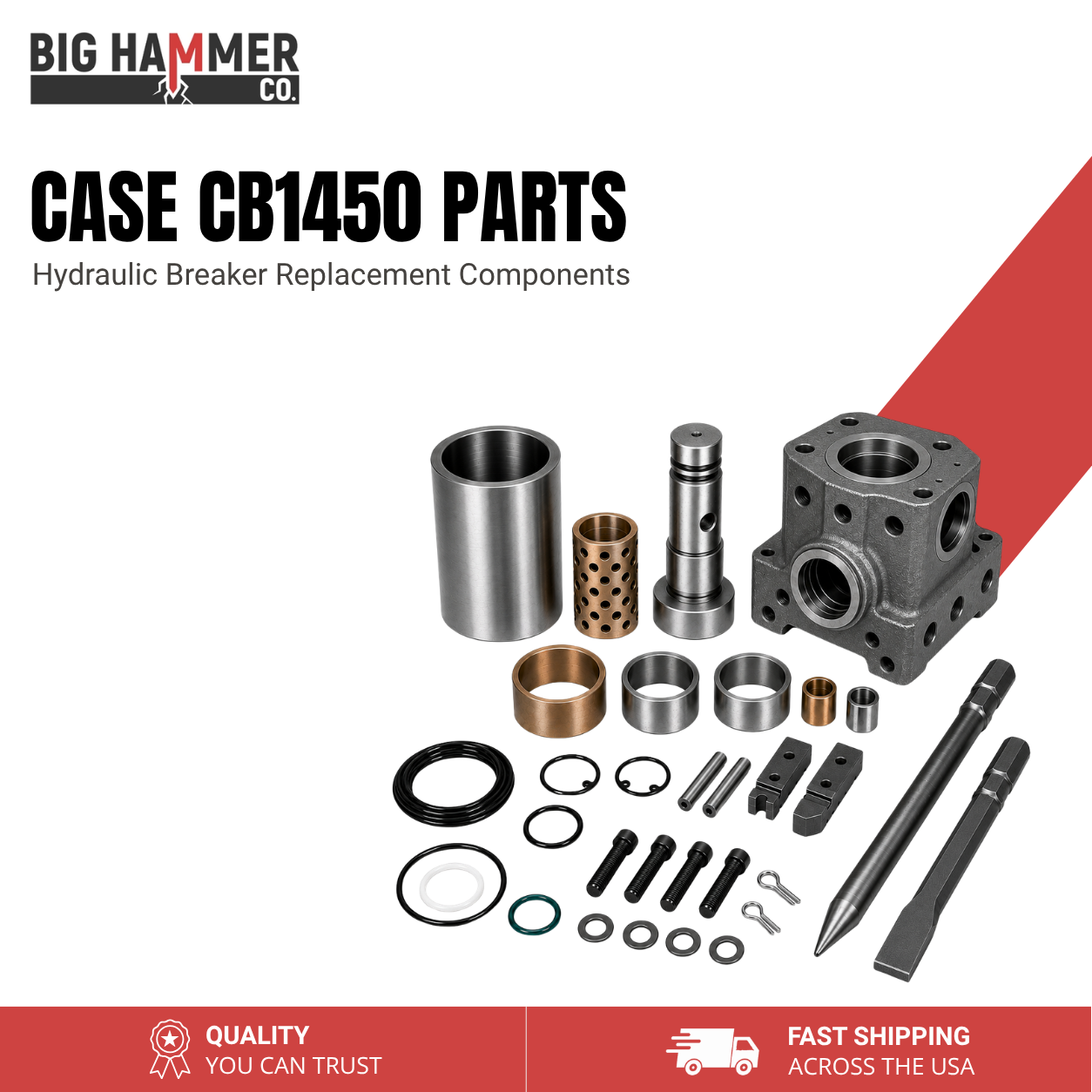 All Parts for Case CB1450 Hydraulic Breaker