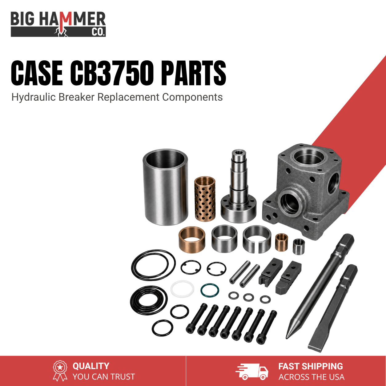 All Parts for Case CB3750 Hydraulic Breaker