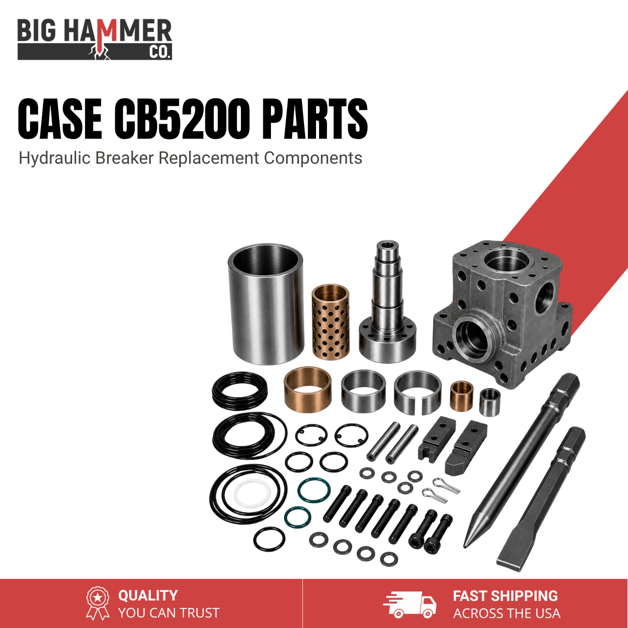 All Parts for Case CB5200 Hydraulic Breaker