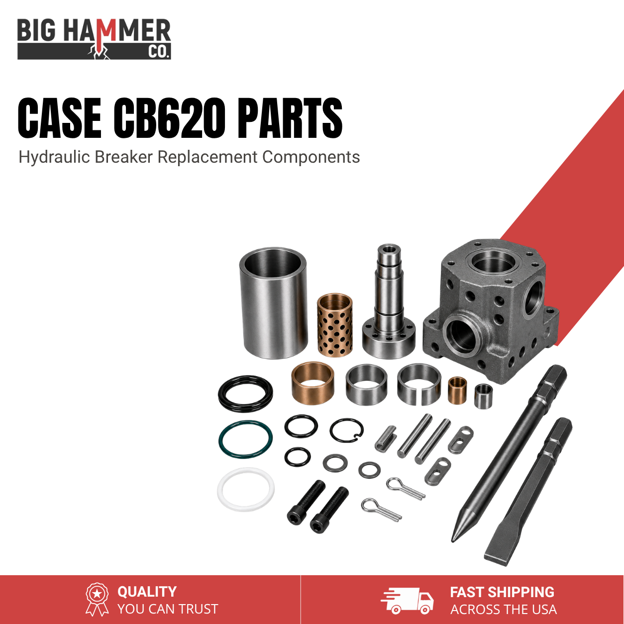 All Parts for Case CB620 Hydraulic Breaker