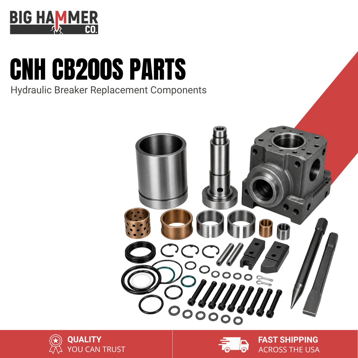 All Parts for CNH CB200S Hydraulic Breaker