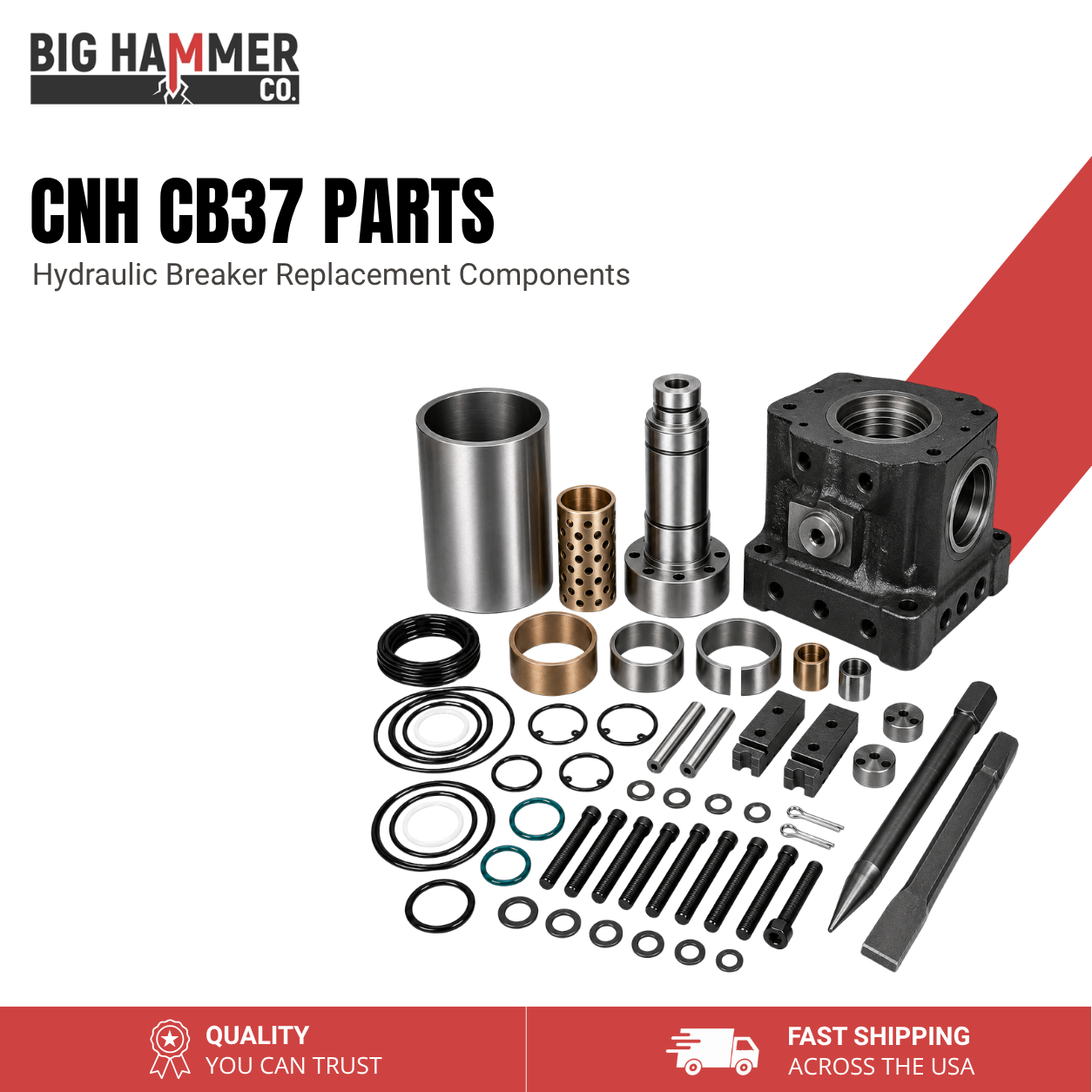 All Parts for CNH CB37 Hydraulic Breaker