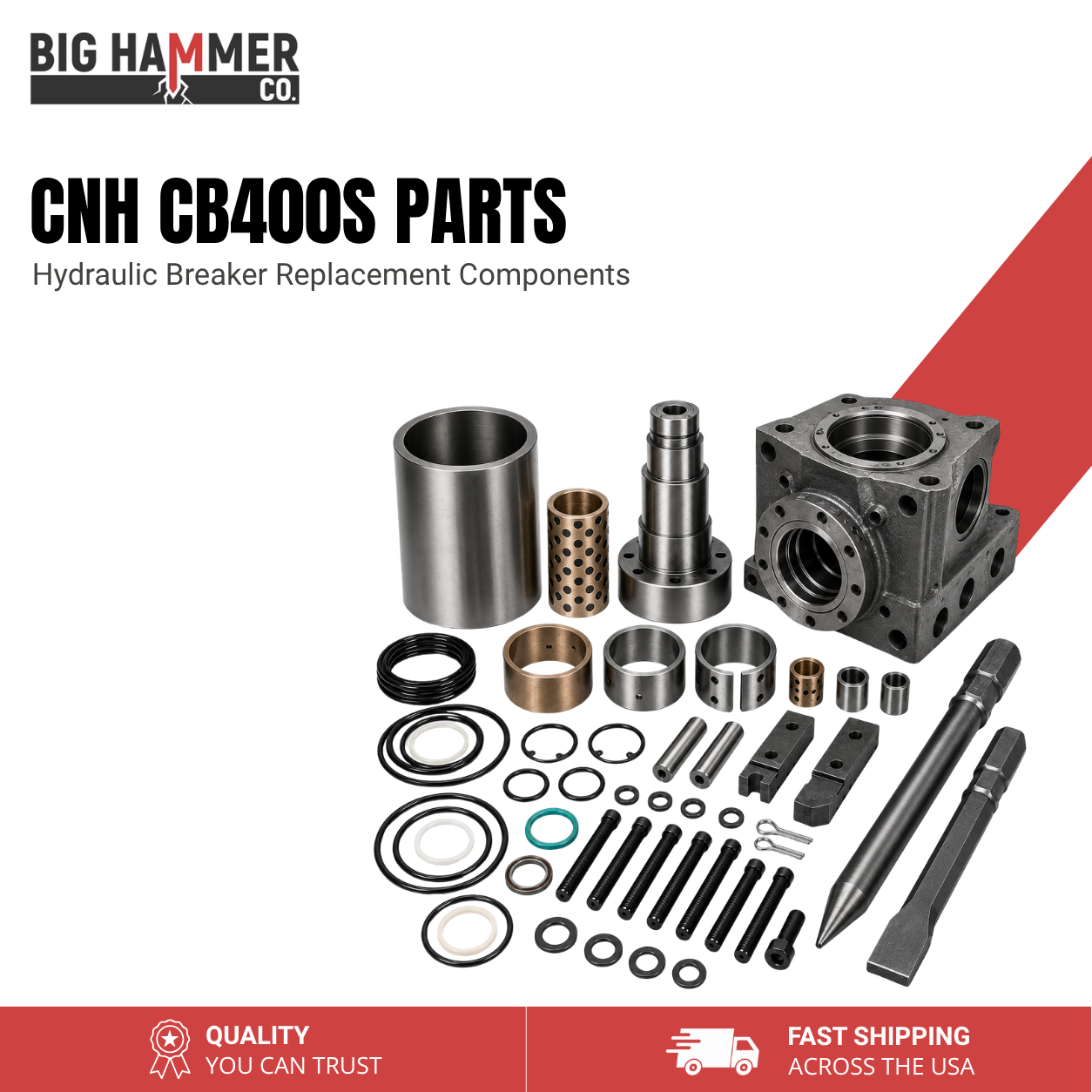 All Parts for CNH CB400S Hydraulic Breaker