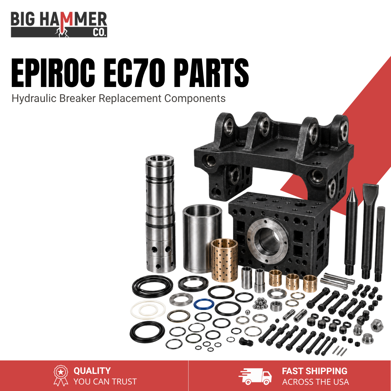 Atlas Copco/Epiroc EC70 Parts