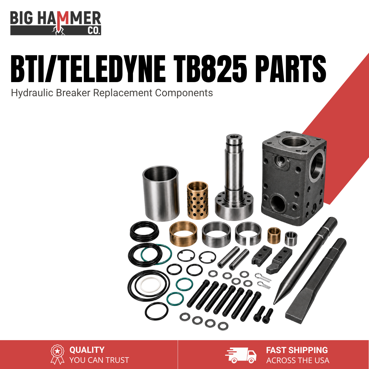Bti/Teledyne Tb825 Parts