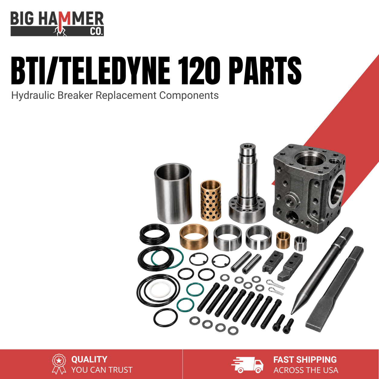 Bti/Teledyne 120 Parts