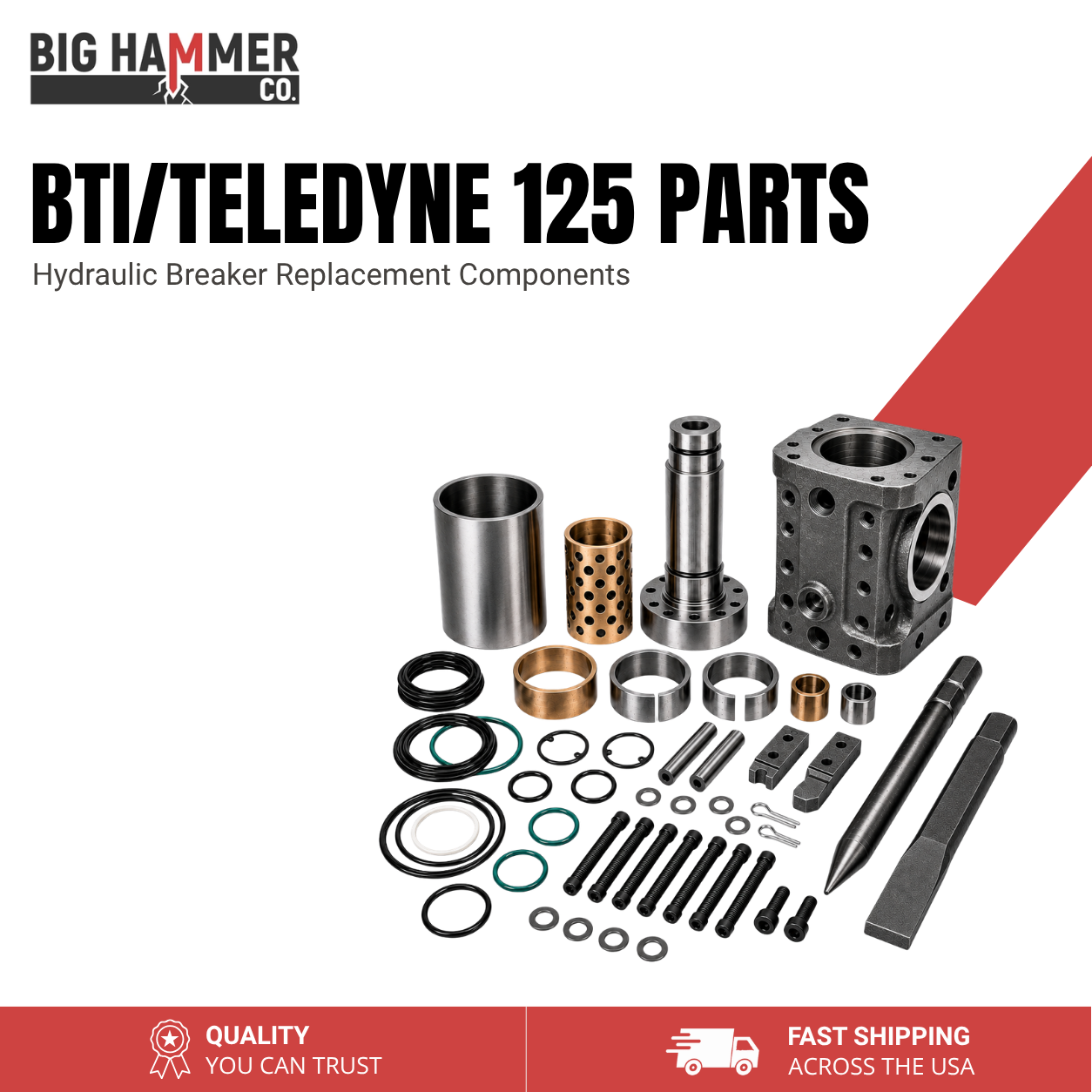 Bti/Teledyne 125 Parts