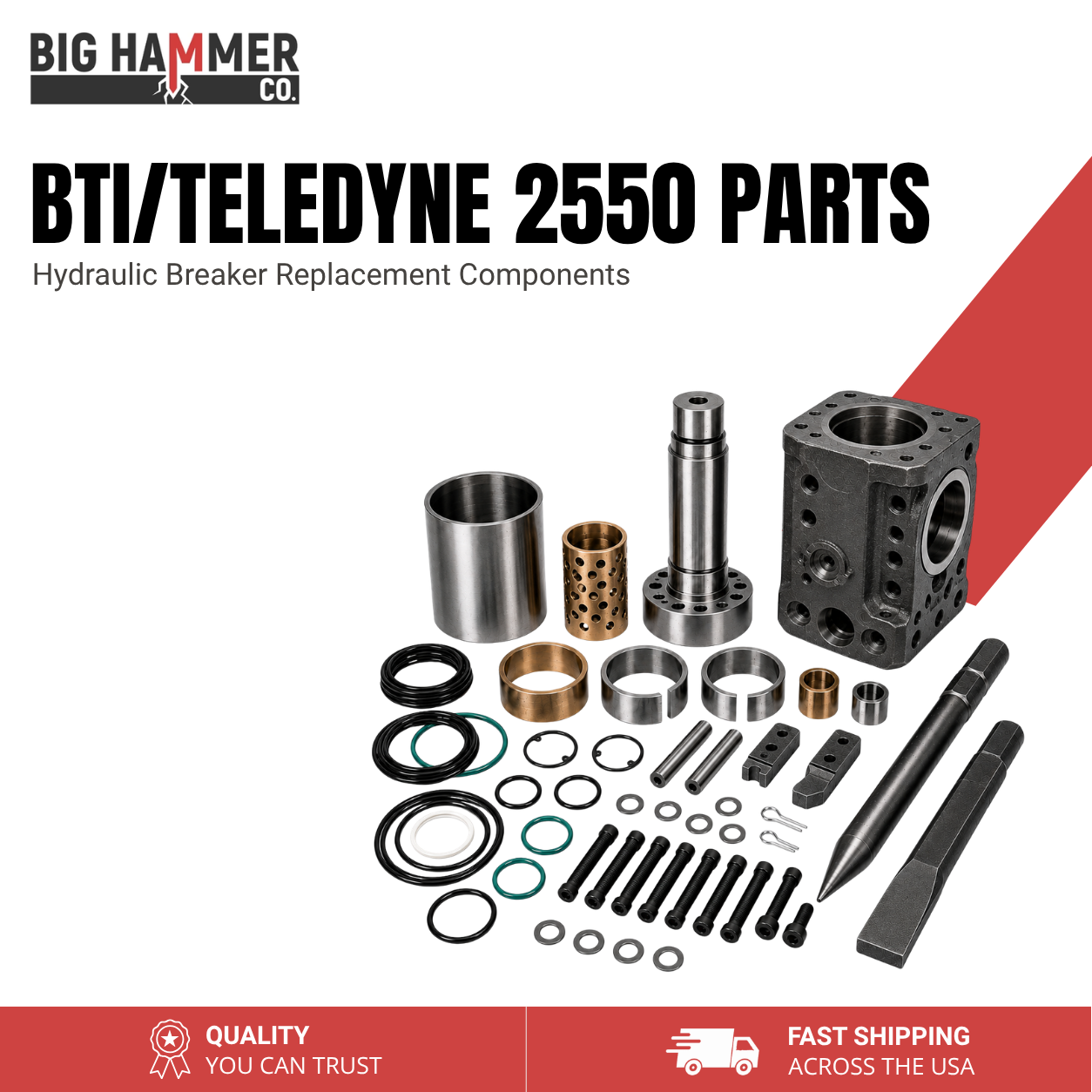 Bti/Teledyne 2550 Parts