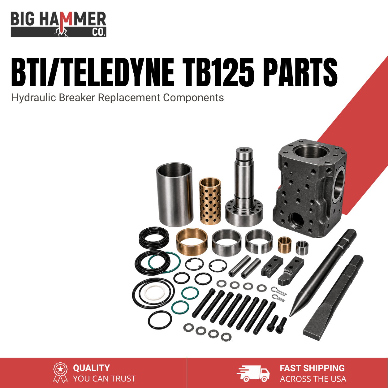 Bti/Teledyne Tb125 Parts