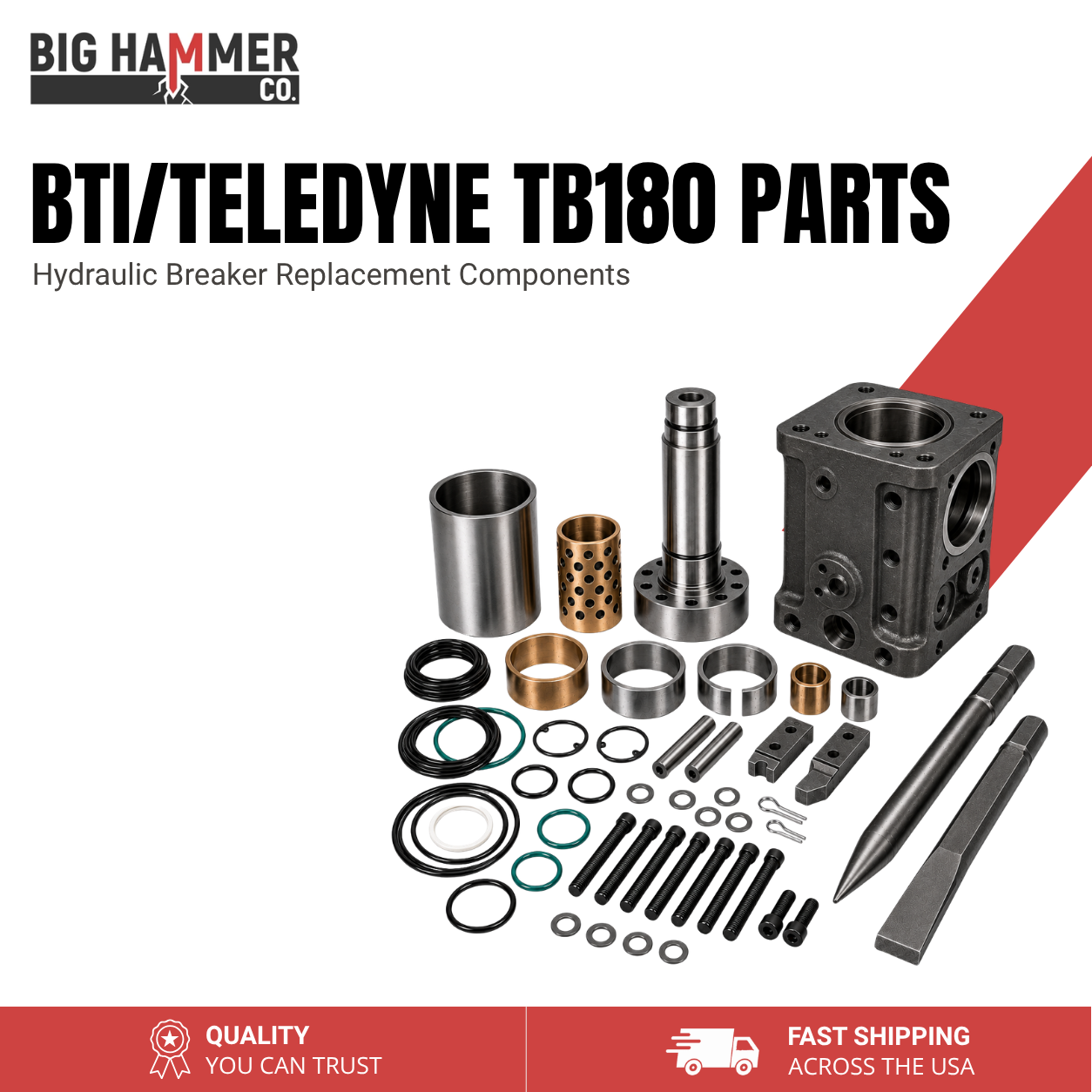 Bti/Teledyne Tb180 Parts