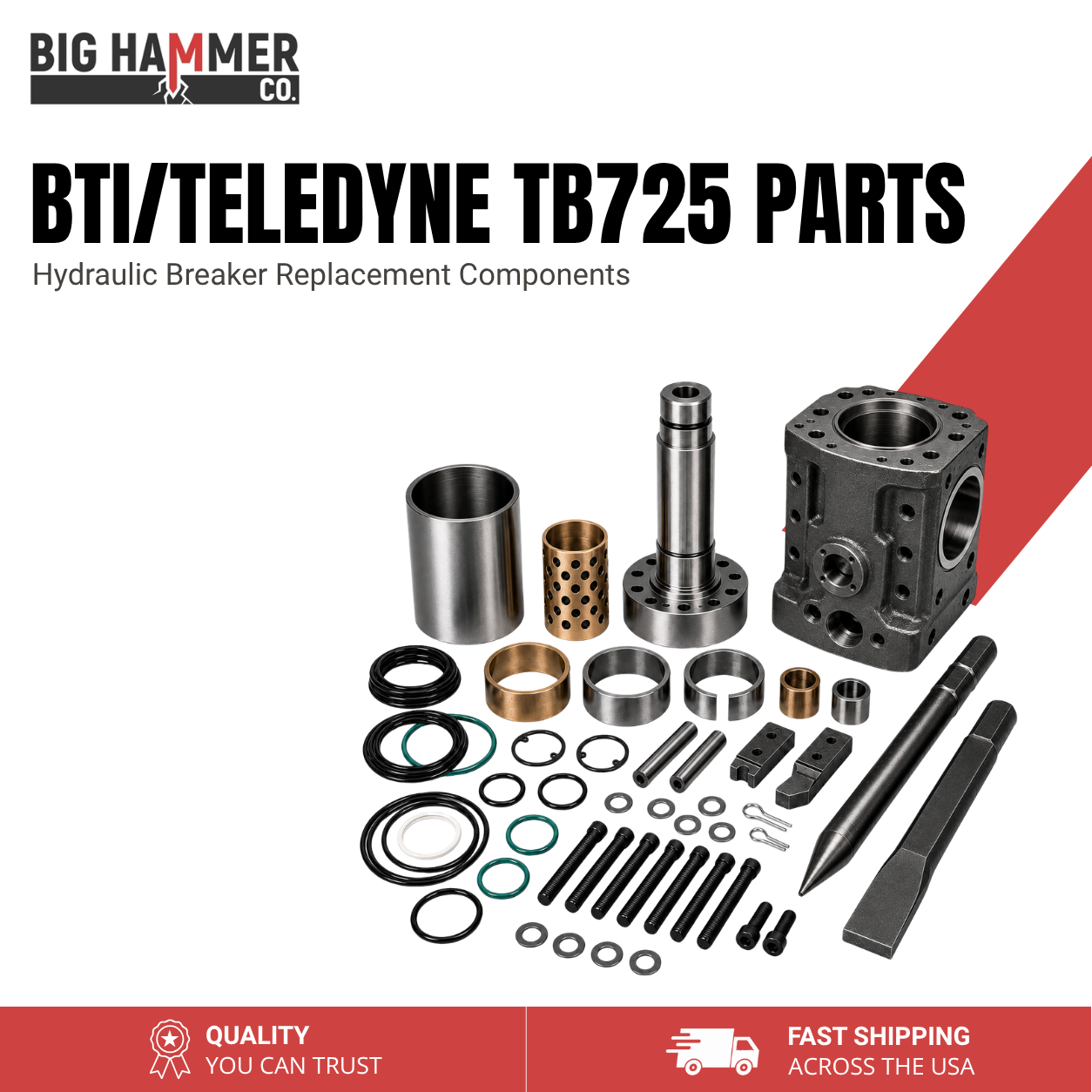 Bti/Teledyne Tb725 Parts