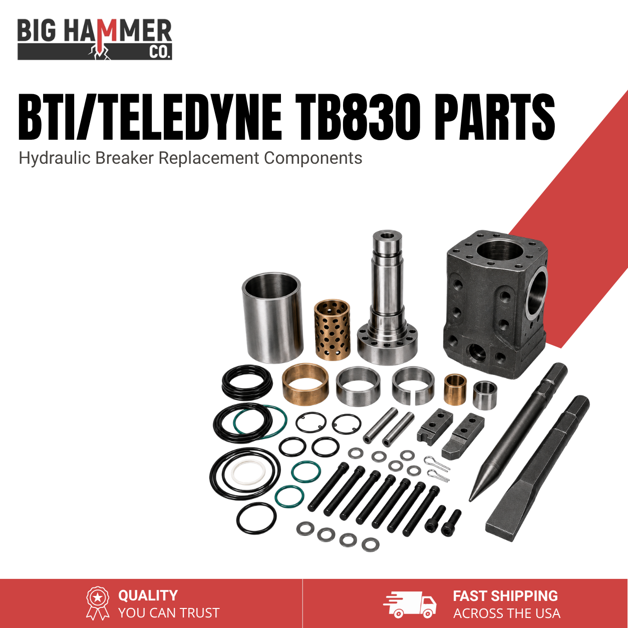 Bti/Teledyne Tb830 Parts