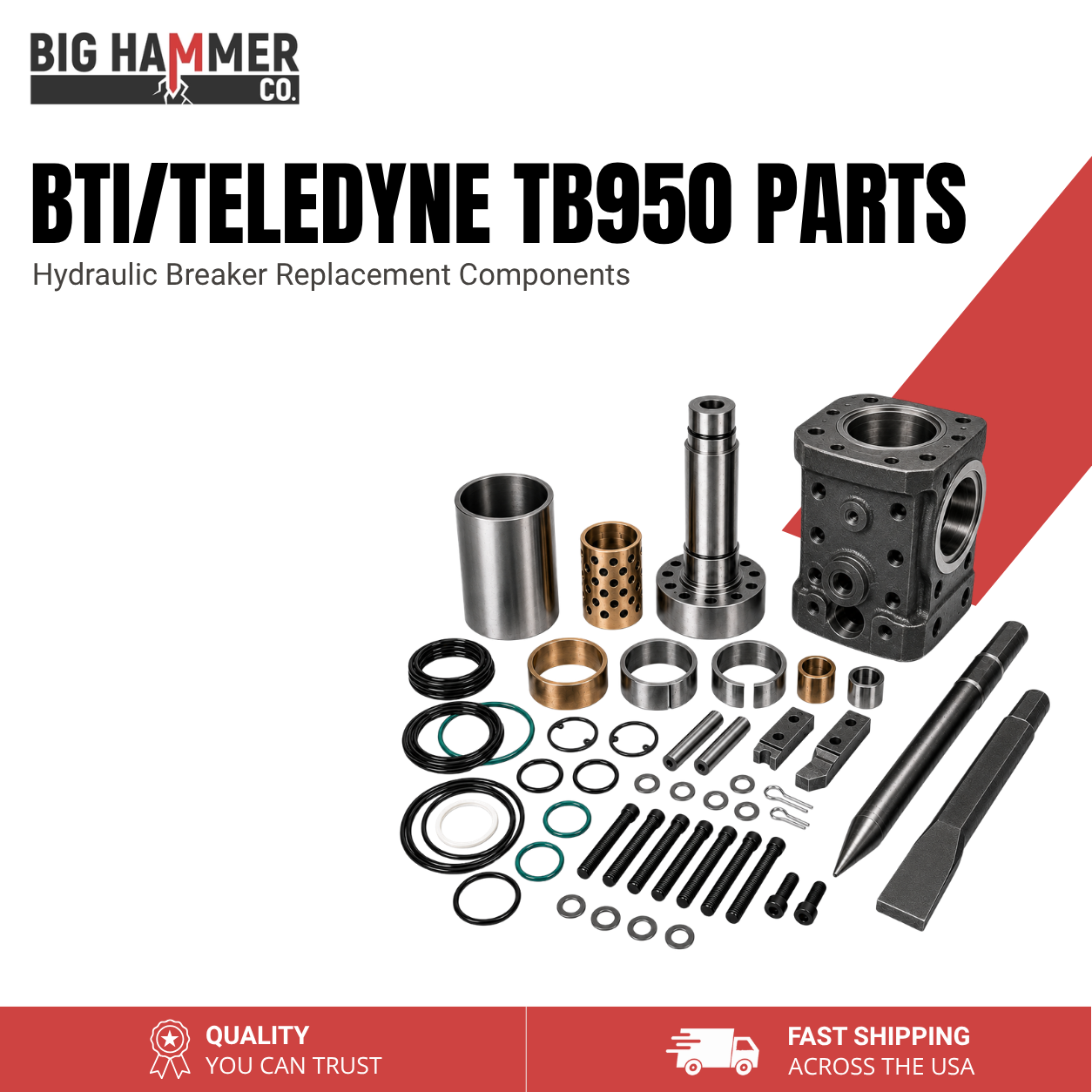 Bti/Teledyne Tb950 Parts