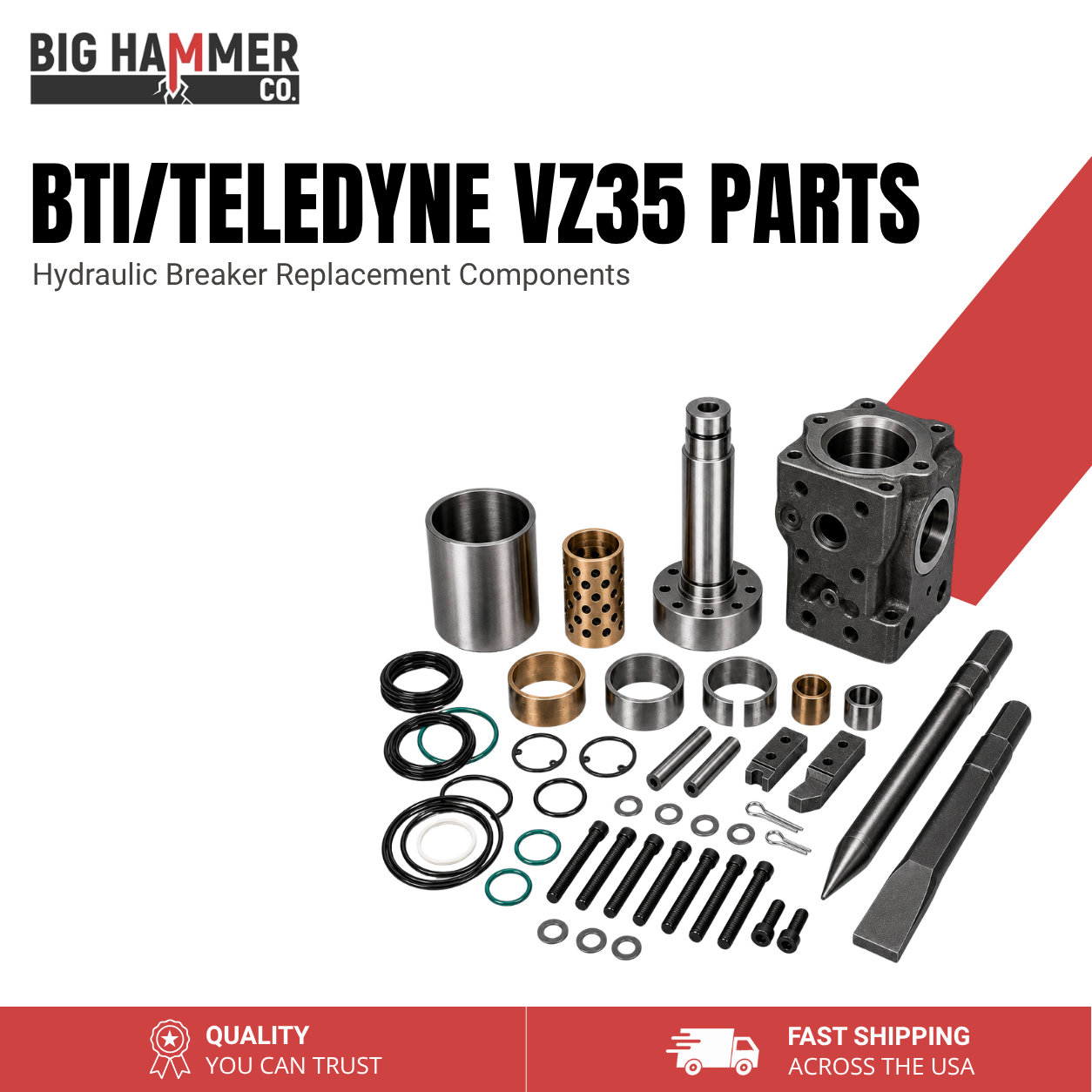 Bti/Teledyne Vz35 Parts