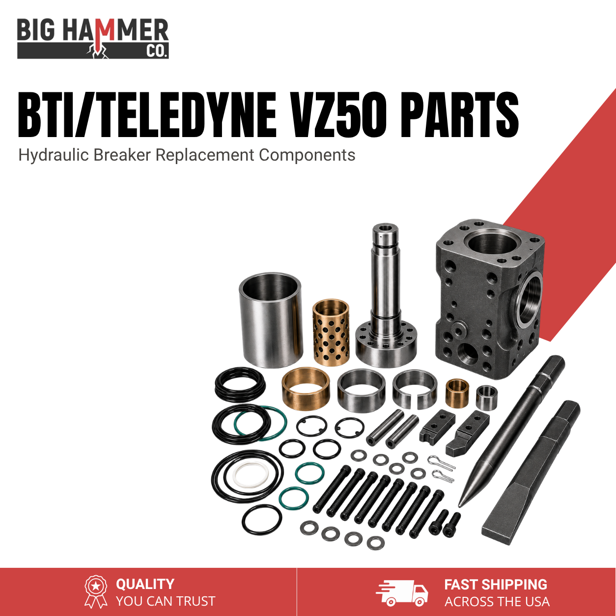 Bti/Teledyne Vz50 Parts