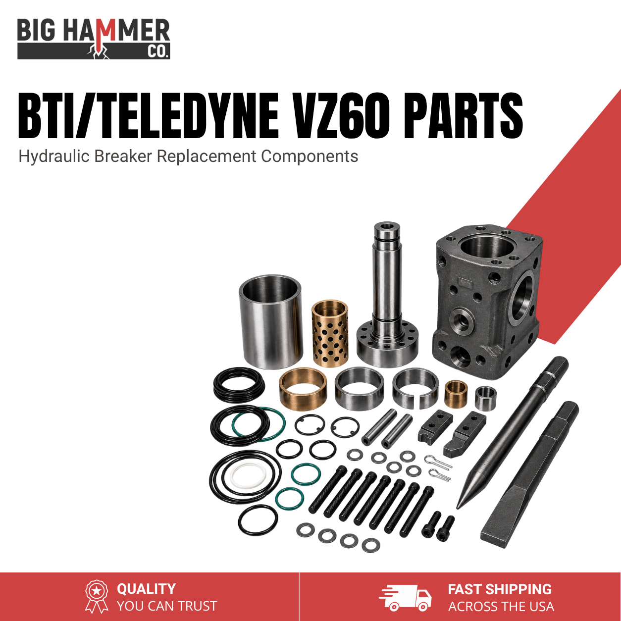 Bti/Teledyne Vz60 Parts
