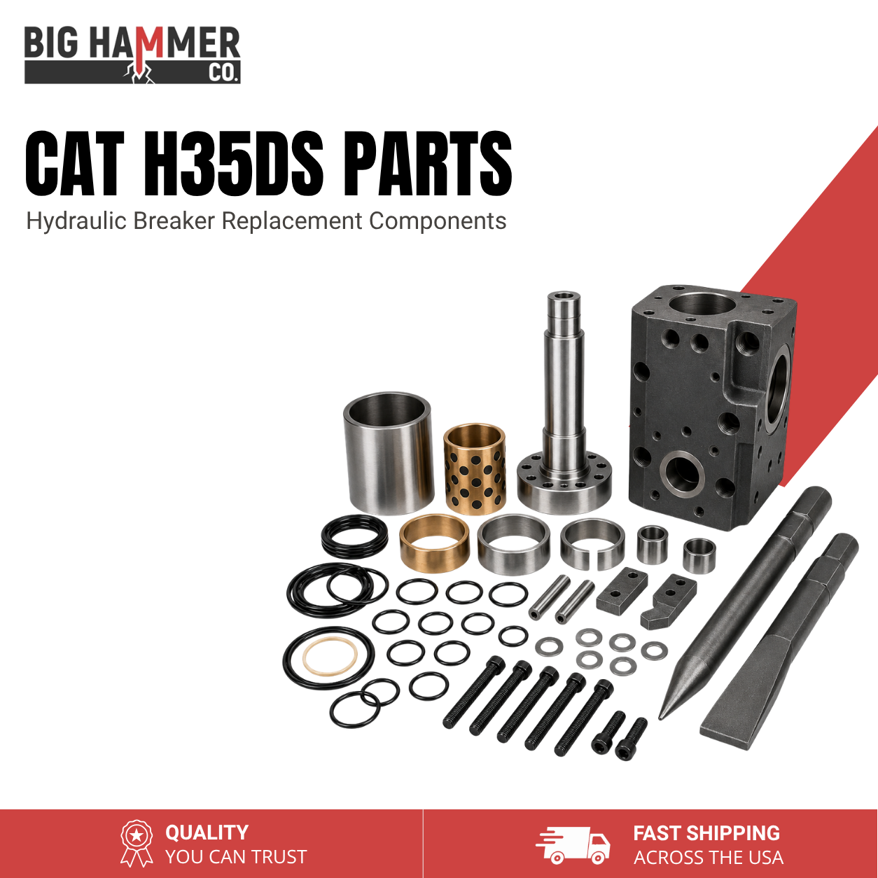 Cat H35Ds Parts