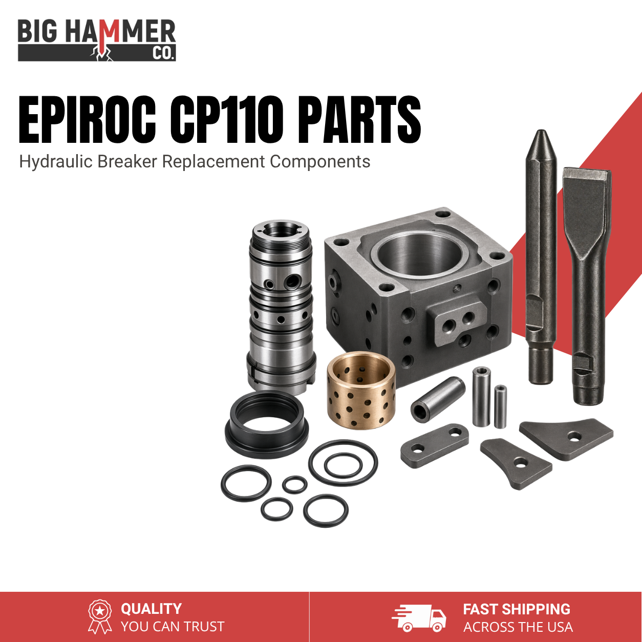 Atlas Copco/Epiroc CP110 Parts