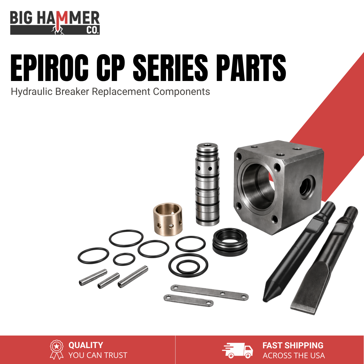 Atlas Copco/Epiroc CP SERIES Parts