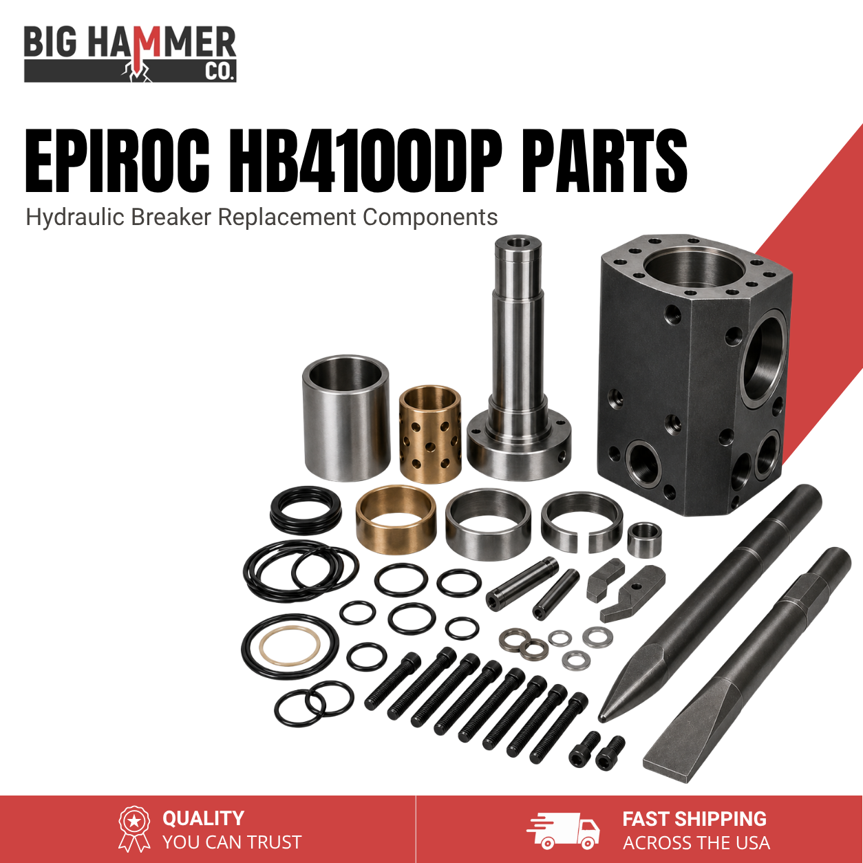 Atlas Copco/Epiroc HB4100DP Parts