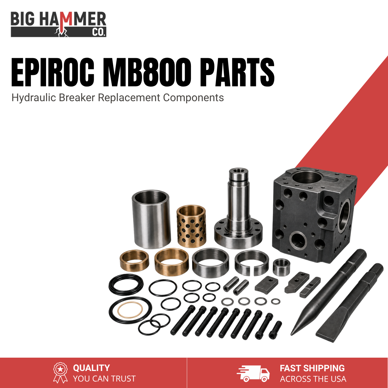 Atlas Copco/Epiroc MB800 Parts