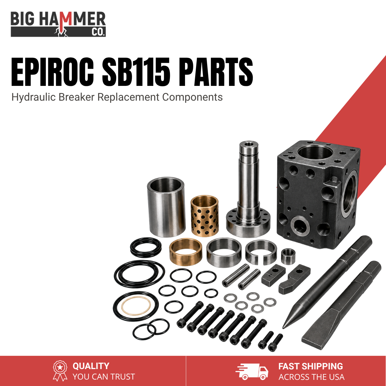 Atlas Copco/Epiroc SBc115 Parts