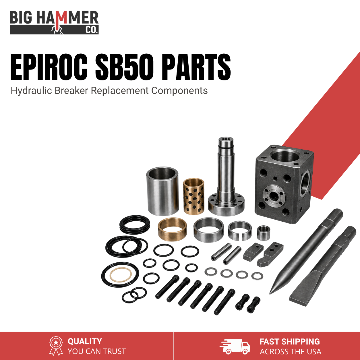 Atlas Copco/Epiroc SB50 Parts