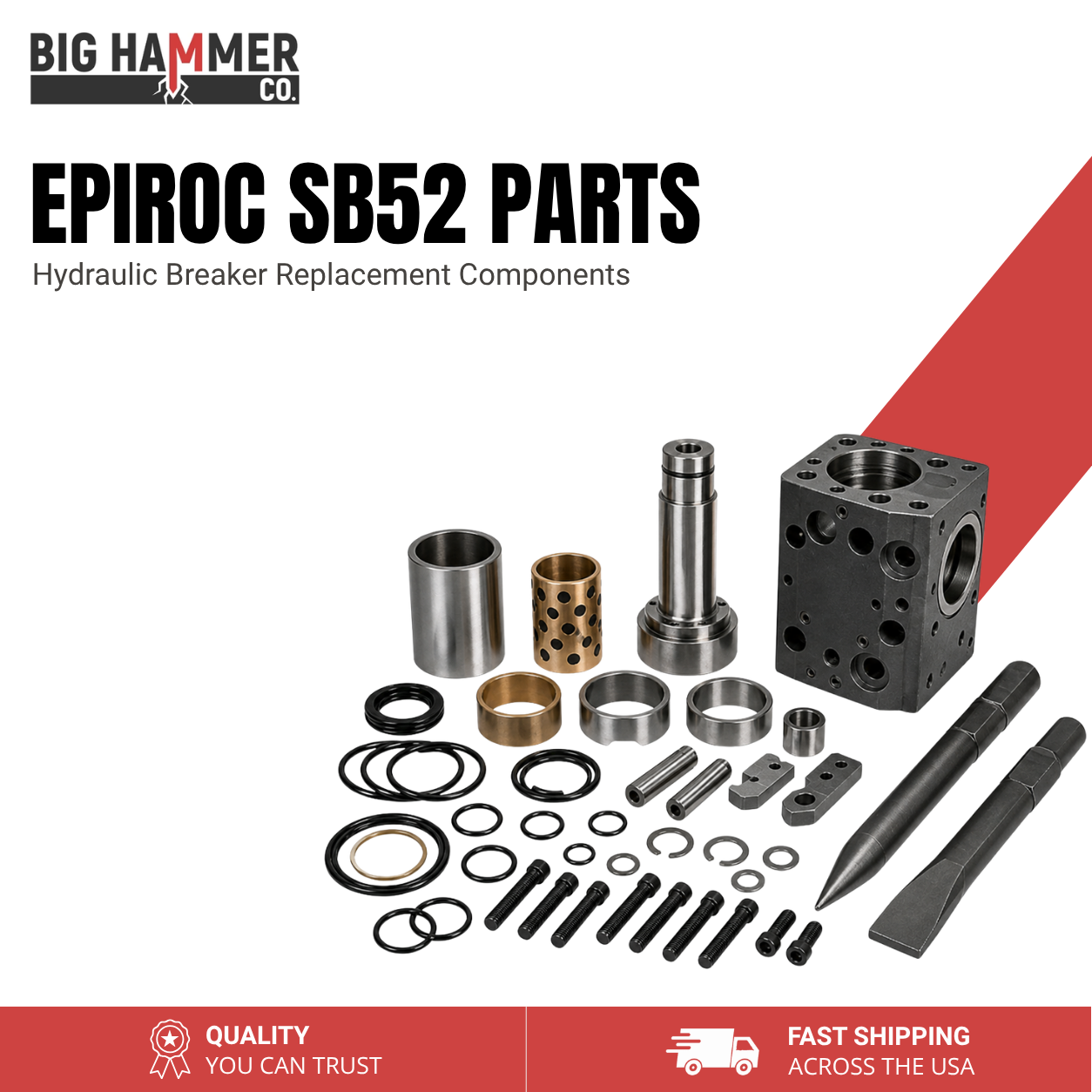 Atlas Copco/Epiroc SB52 Parts