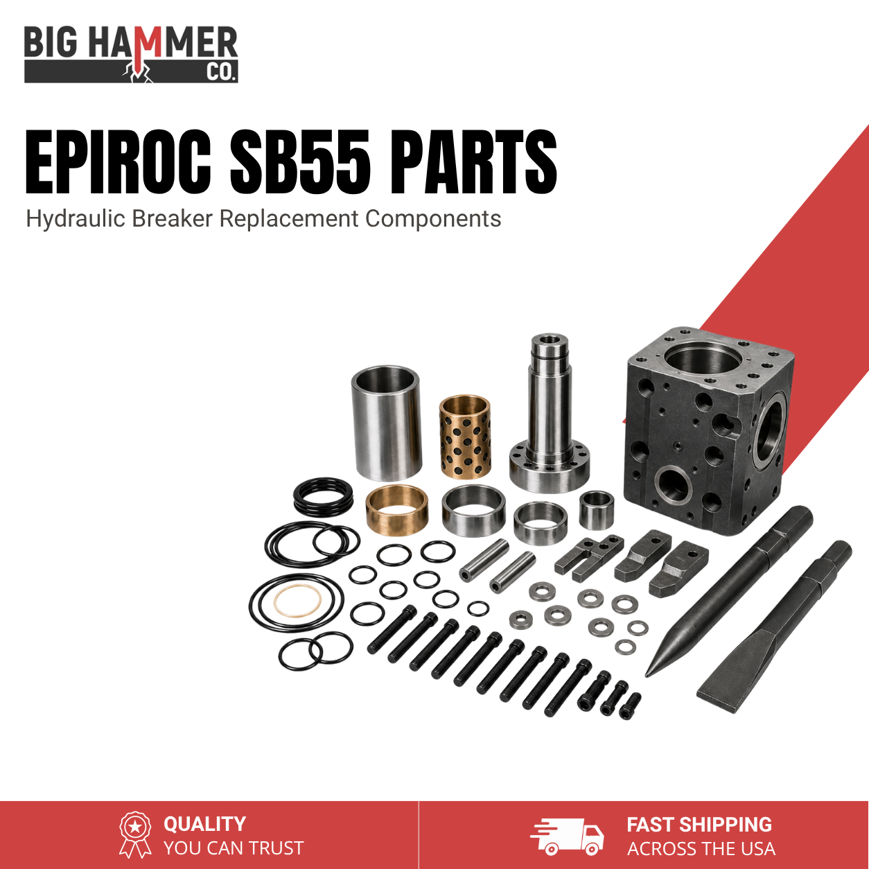Atlas Copco/Epiroc SB55 Parts