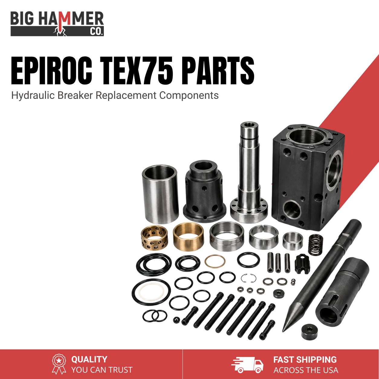 Atlas Copco/Epiroc TEX75 Parts