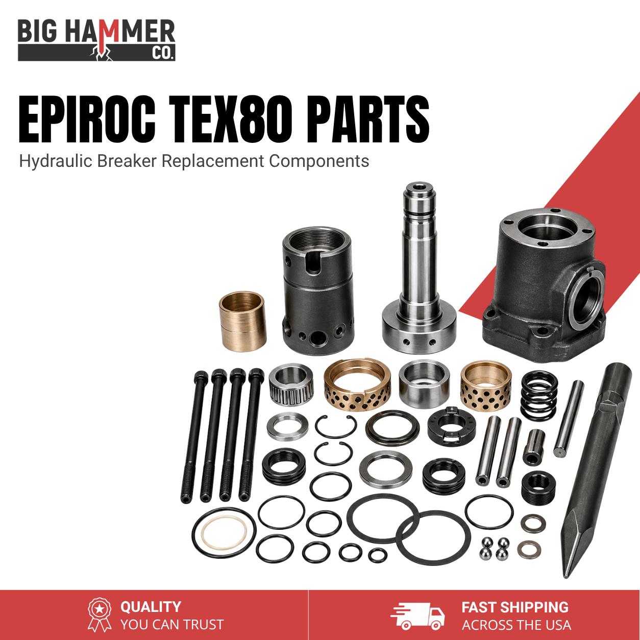 Atlas Copco/Epiroc TEX80 Parts